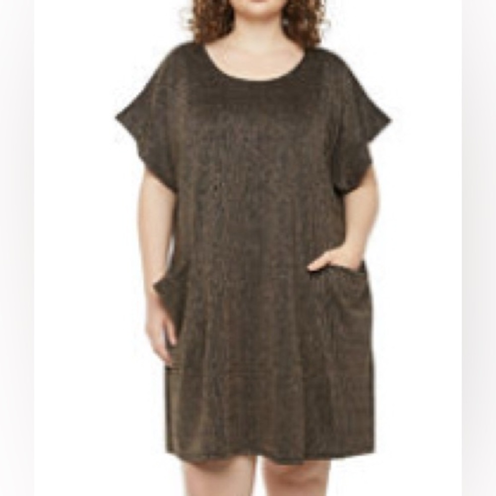 NWOT 52seven Plus Glitter Knit Swing Dresses